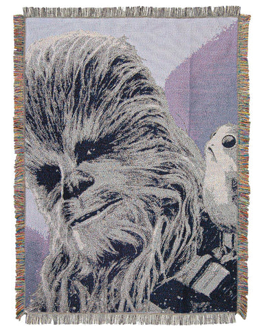 Northwest Star Wars Woven Tapestry Throw Blanket, 48" x 60", New Copilot