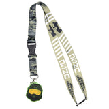 HALO Video Game Lanyard Keychain w/ 2" Master Chief Rubber Charm