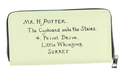 Harry Potter Womens Wallet | Potter Hogwarts Letter Wax Seal Zip Around Wallet
