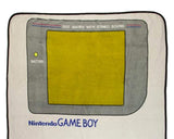 Nintendo Game Boy Handheld Game Console Fleece Throw Blanket 45" X 60"