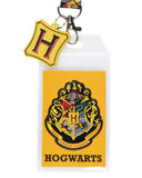 Harry Potter Hogwarts Lanyard Metal Charm ID Card Holder and Collectible Sticker