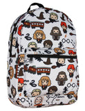 Harry Potter Laptop Backpack Chibi Characters Art Sublimated School Bag