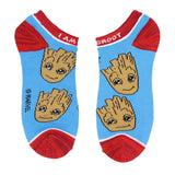 Marvel Guardians of The Galaxy I Am Groot 3 Pack Ankle Socks