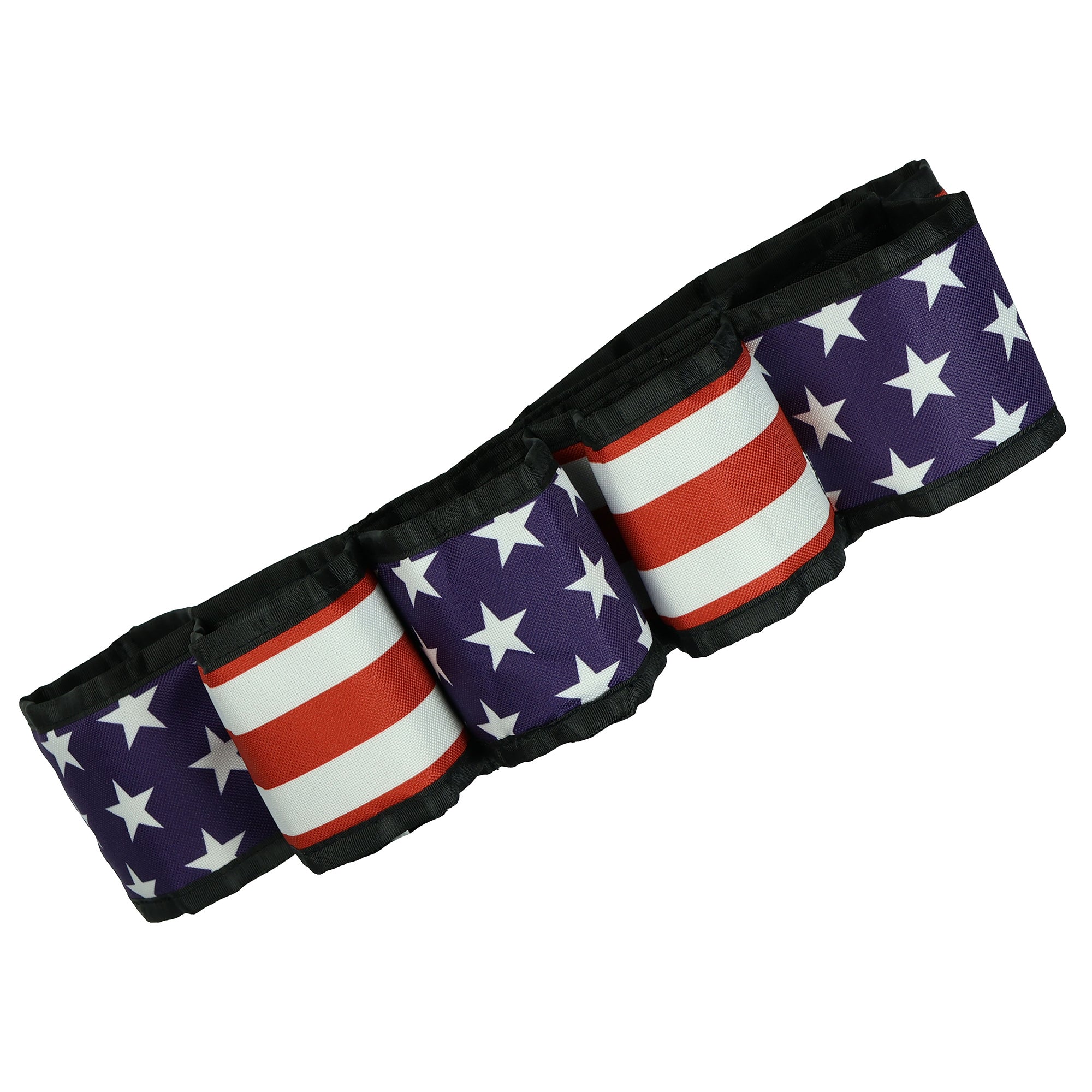 American Flag Belt Drink Holder 6 Pack US Flag Utility Adjustable Belt