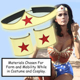 Wonder Woman Cuff and Tiara Adult Cosplay Costume Set