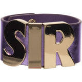 DC Comics Harley Quinn Yes Sir Cosplay Cuffs Purple - Set of 2