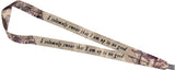Harry Potter I Solemnly Swear That I Am Up To No Good Lanyard w/ Badge Holder and Marauders Map Rubber Charm