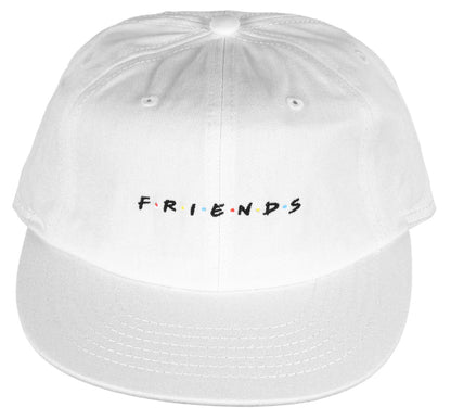 Friends TV Show Embroidered Logo Adjustable Metal Closure Dad Hat Cap
