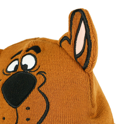 Scooby Doo Costume Hat Beanie Embroidered Scooby Original Cartoon Network Face