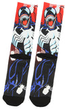 Marvel Venom Character Sublimated Adult Crew Socks