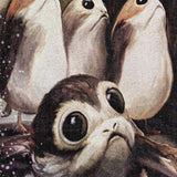 Northwest Star Wars Woven Tapestry Throw Blanket, 48" x 60", Feed the Porgs