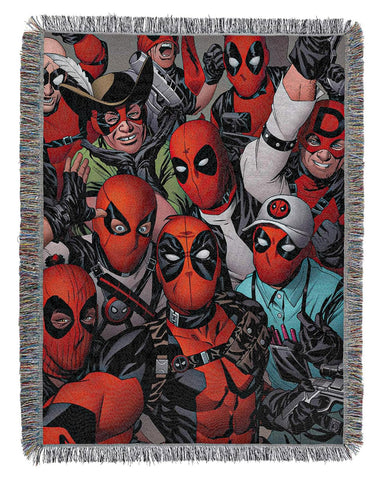 Northwest Deadpool Woven Tapestry Throw Blanket, 48" x 60", We Are All Here