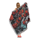 Northwest Deadpool Woven Tapestry Throw Blanket, 48" x 60", We Are All Here