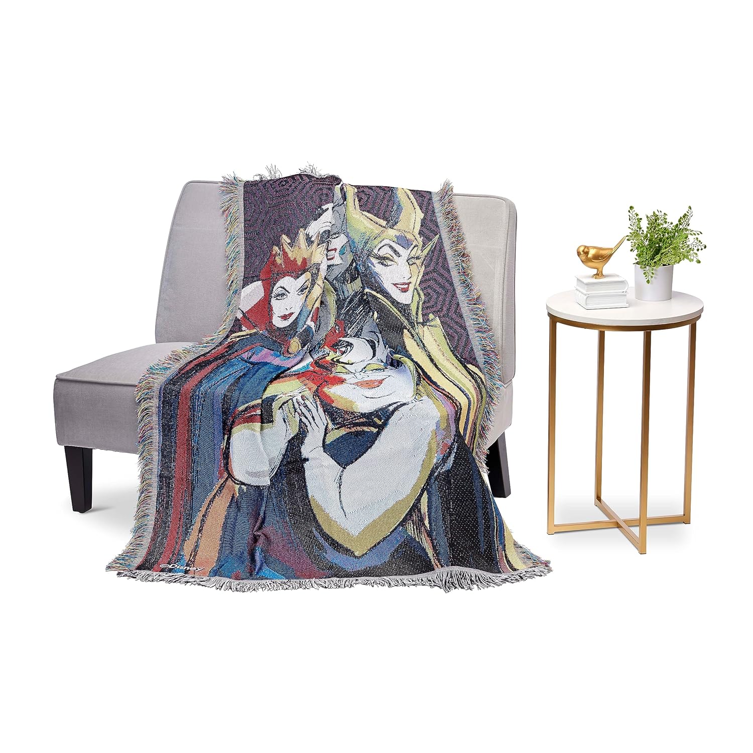 Northwest Villains Woven Tapestry Throw Blanket, 48" x 60", Villainous Group