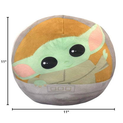 Star Wars The Mandalorian Child Carriage Squishy Travel Cloud Pillow