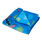 Northwest Disney's Lilo and Stitch Cloud Stretch Pillow and Silk Touch Throw Blanket Set, 14" Pillow, 40" x 50" Blanket