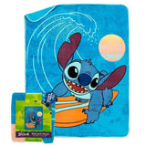 Northwest Lilo and Stitch Silk Touch Throw Blanket, 46" x 60", Makes Waves