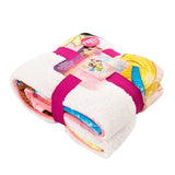 Northwest Disney Princess Silk Touch Soft Plush Throw Blanket, 60" x 80", Royal Courage