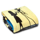 Northwest Nightmare Before Christmas Silk Touch Soft Plush Throw Blanket, 60" x 80", Starry Night