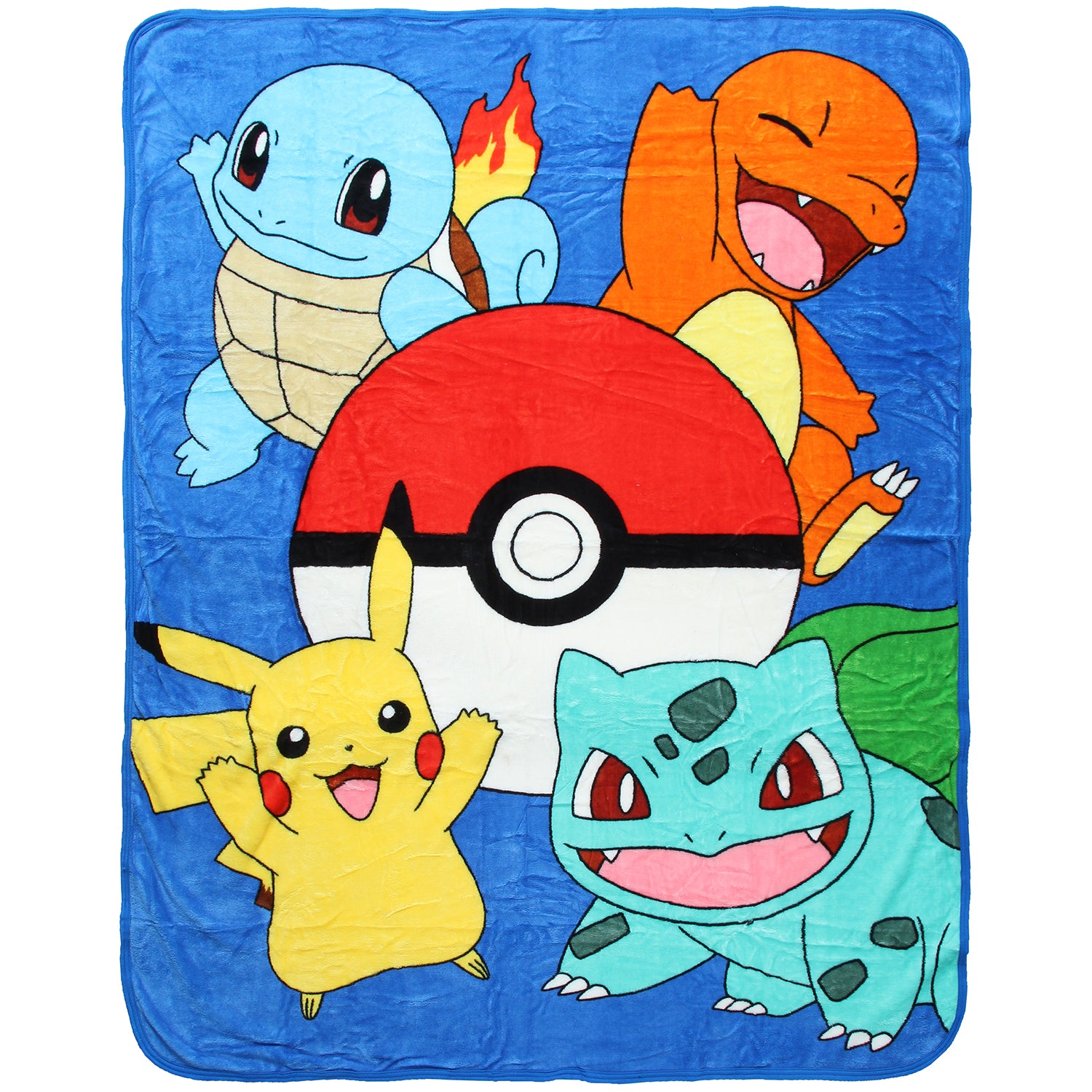 Pokemon Friends Evolve Micro Raschel Throw Blanket 48" x 60"