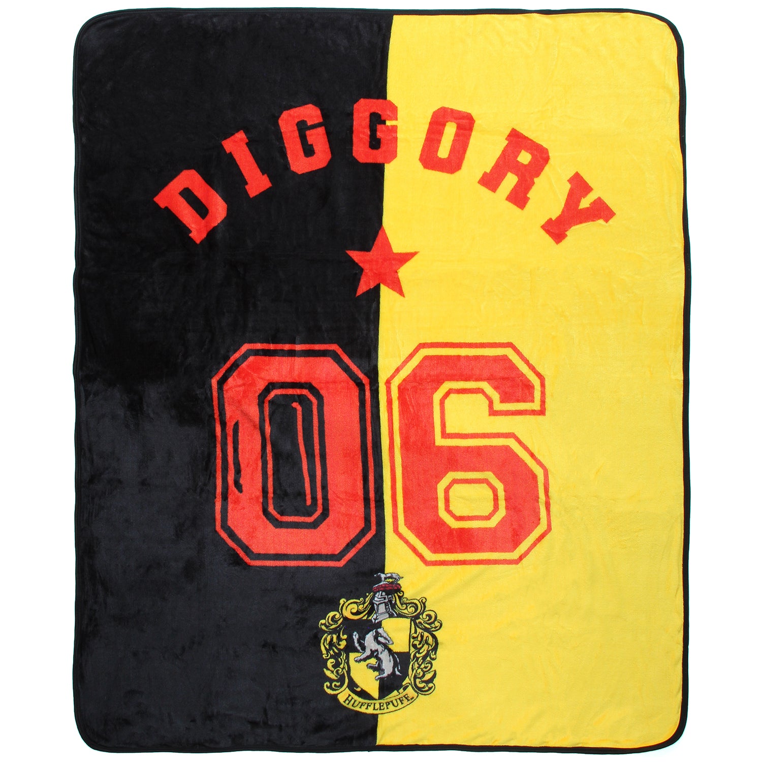 Harry Potter Cedric Diggory Hufflepuff Silk Touch Throw Blanket 50" x 60"