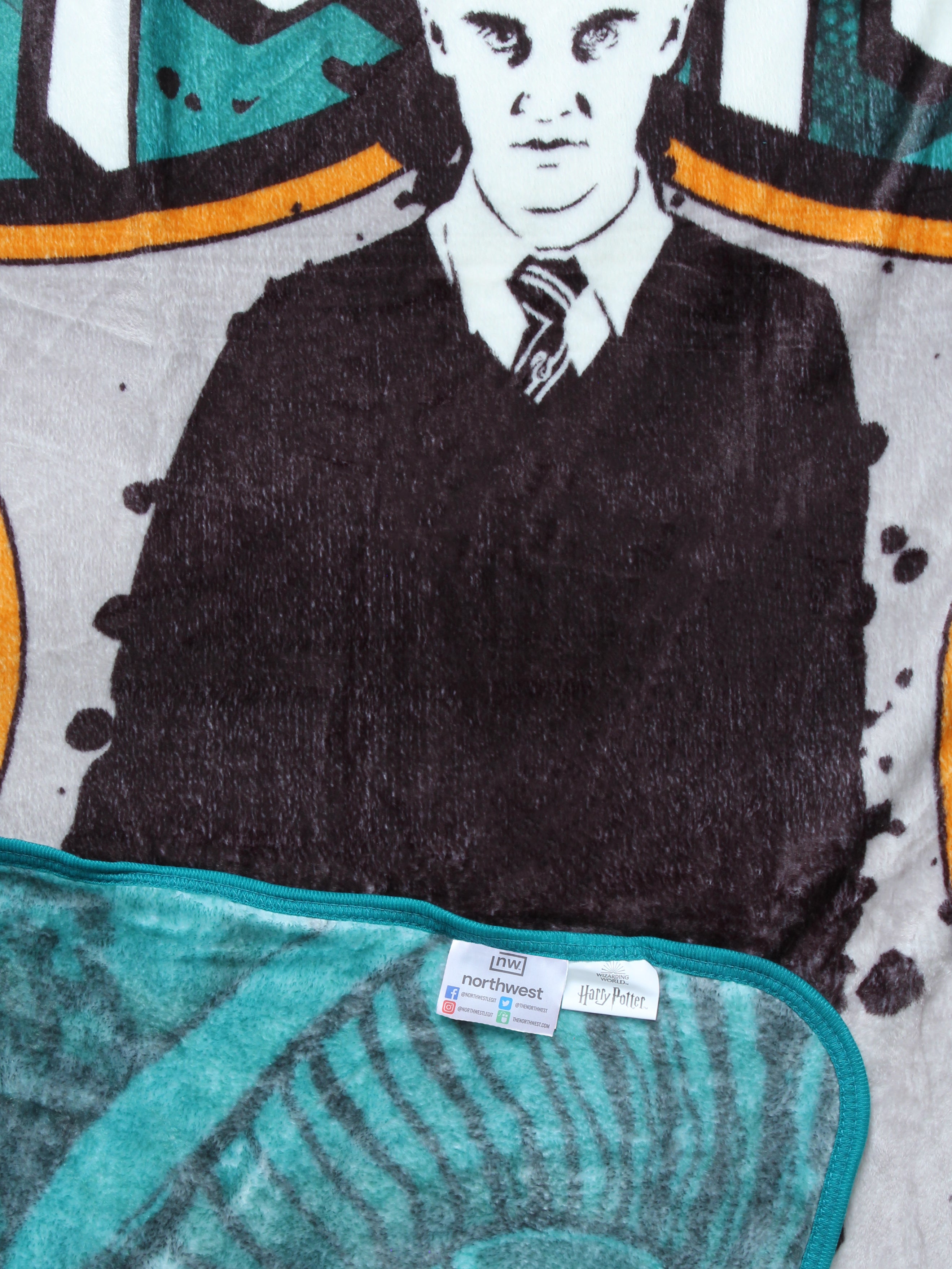 Harry Potter Draco Malfoy Character Silk Touch Throw Blanket 50" x 60"