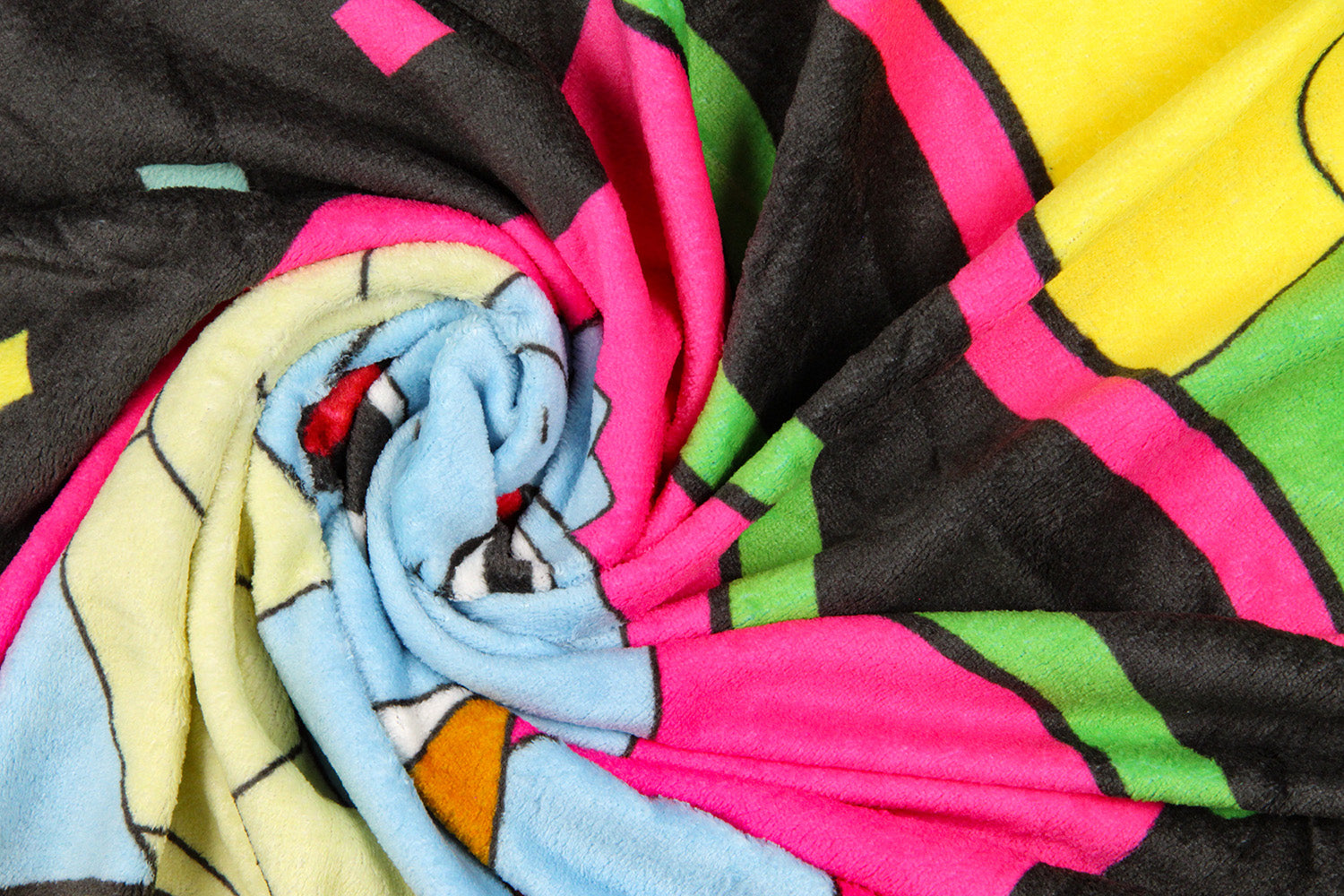 Pokemon 90's Character Box Design Gaming Plush Throw Blanket 46' x 60'
