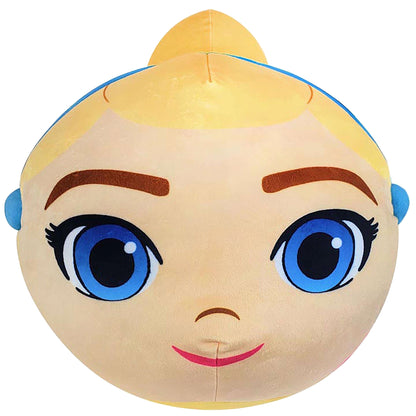 Disney Princess Cinderella Character Inspired Plush Travel Cloud Pillow