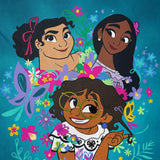 Northwest Encanto Silk Touch Sherpa Throw Blanket, 40" x 50", Familia Together