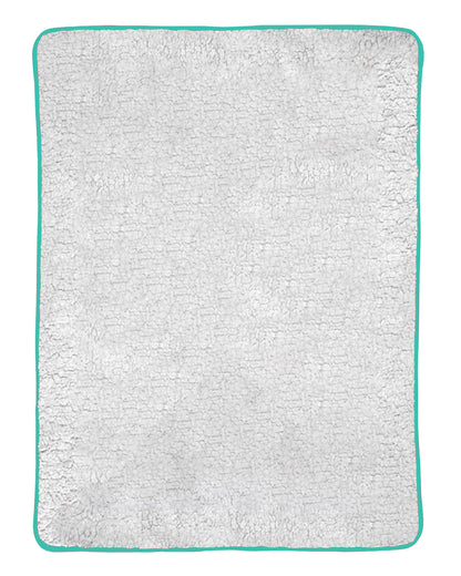 Northwest Encanto Silk Touch Sherpa Throw Blanket, 40" x 50", Familia Together