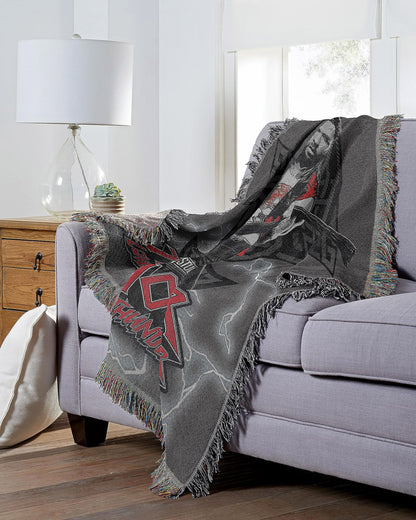 Northwest Thor Woven Tapestry Throw Blanket, 48" x 60", Thors Axe