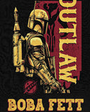 Northwest Star Wars - Book of Boba Fett Woven Tapestry Throw Blanket, 48" x 60", Outlaw Art