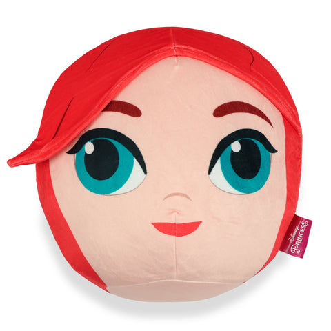 Disney Princess Ariel Character Inspired Design Sqeezable Travel Cloud Pillow