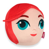 Disney Princess Ariel Character Inspired Design Sqeezable Travel Cloud Pillow