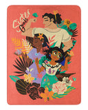 Disney's Encanto Blanket Sister Goals Plush Silk Touch Throw Blanket 46" x 60"