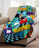 Northwest Mickey Mouse Micro Raschel Throw Blanket, 46" x 60", Funhouse Games