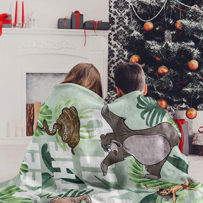 Northwest Jungle Book Micro Raschel Throw Blanket, 46" x 60", Wild in You