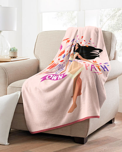 Disney Princess Pocahontas Blanket Follow Your Path Silk Touch Throw 46" x 60"