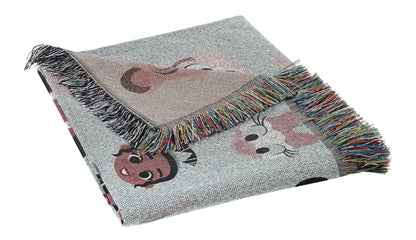 Northwest Disney 100 Woven Tapestry Throw Blanket, 48" x 60", Celebrate Friends