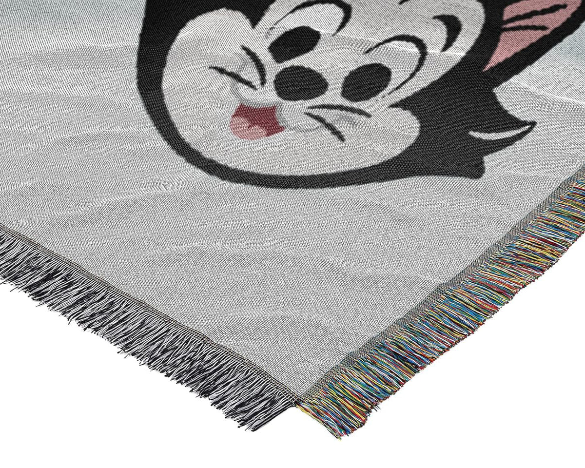 Northwest Disney 100 Woven Tapestry Throw Blanket, 48" x 60", Celebrate Friends