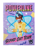 Disney Blanket A Goofy Movie Powerline Stand Out Tour 95' Retro Throw 48"X60"