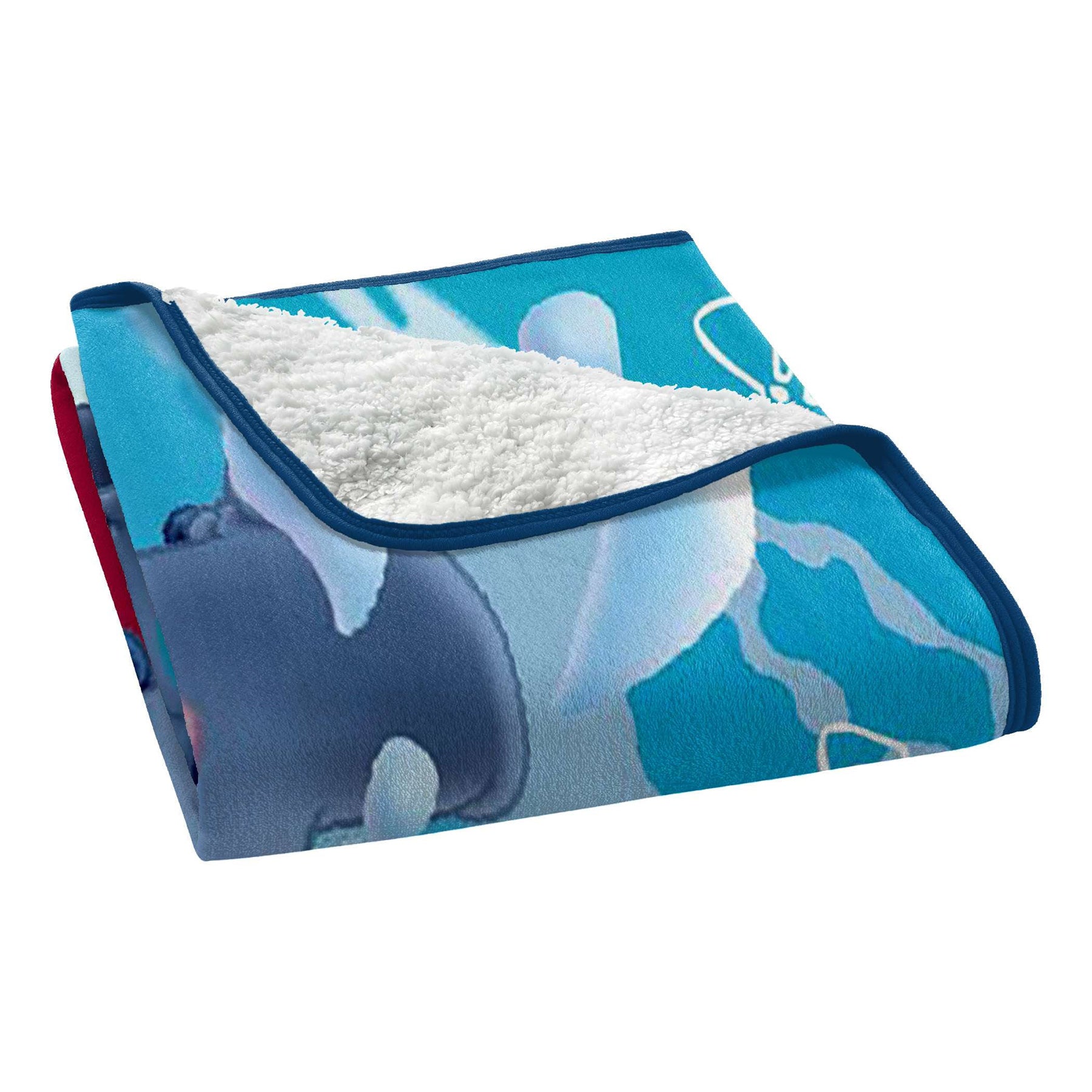 Disney Sitich Blanket Stitch 626 Double Sided Silk Touch Lap Blanket 46" x 60"