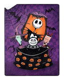 Disney NBC Blanket Barrel Lock and Shock Silk Touch Double Sided Throw 46" X 60"