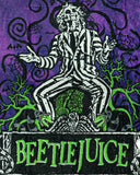 Beetlejuice Blanket Sandworm's Spider's Skull's Bat's Throw 45"X60"