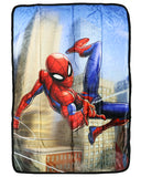 Marvel Spider-Man Blanket Web-Slinger Double-Sided Silk Touch Throw