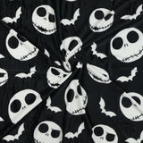Disney Nightmare Before Christmas Kids Jack Skellington Hooded Throw 40"X 50"