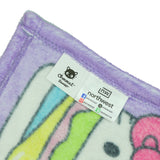 Chococat Blanket Go Choco Rainbow and Friends Plush Fleece Throw 46" X 60"