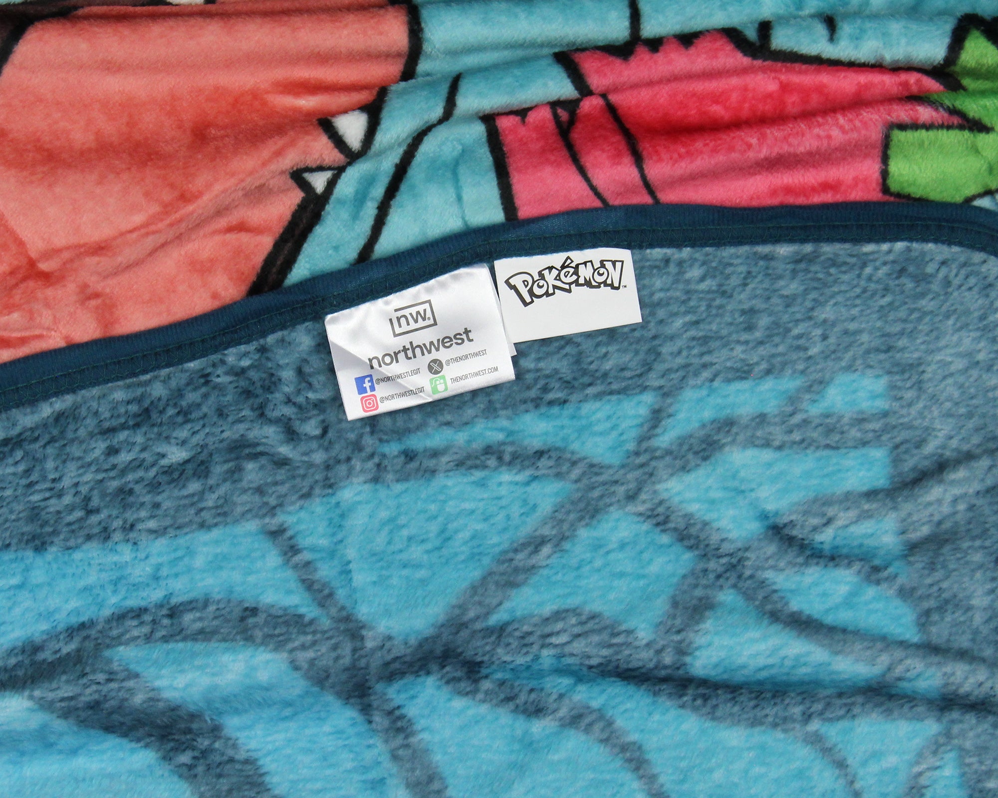 Pokemon Bulbasaur Evolutions Throw Blanket 46" x 60" Soft Fleece Throw Blanket