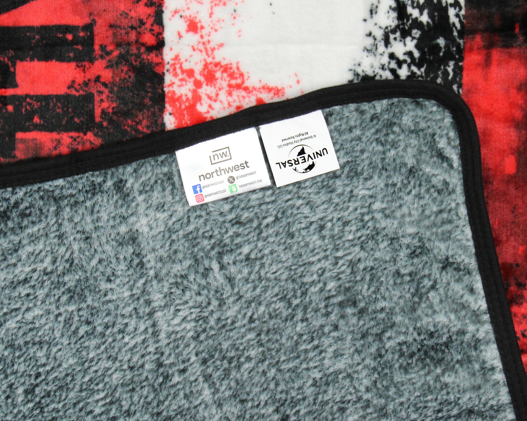 Halloween II No Place To Hide Throw Blanket 45" x 60" Soft Fleece Throw Blanket