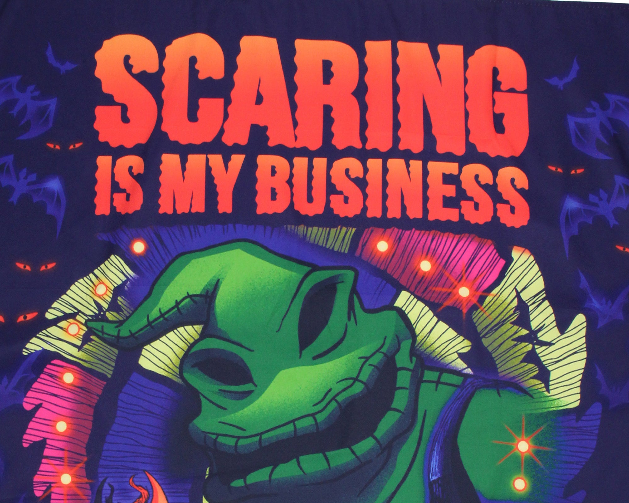 The Nightmare Before Christmas Oogie Boogie Tapestry Wall Hanging Art 34"x39"
